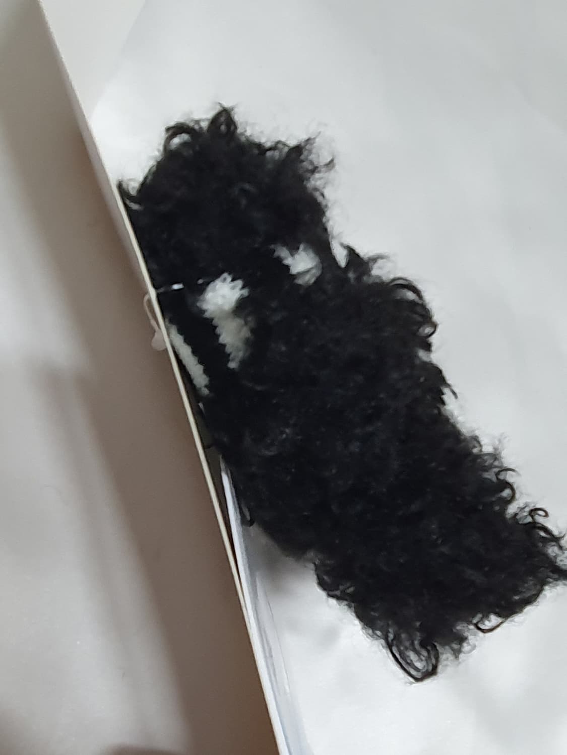 블랙 화이트 목도리 검정 검돌이 마리떼 프랑소와 저버  키링 상품이미지8