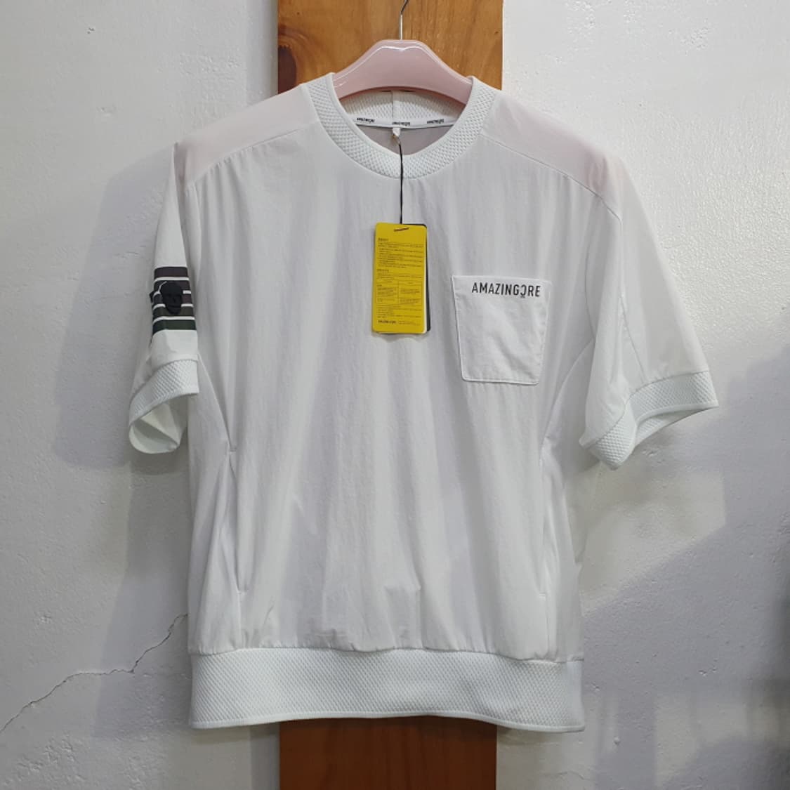 어메이징크리  에어서킷 하이브 테크메쉬 티셔츠(100) 상품이미지1