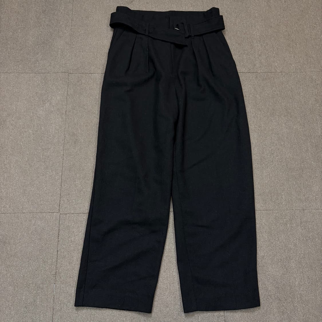 MOUSSY 마우지 우먼스 헤링본 울혼방 와이드팬츠 2 상품이미지1