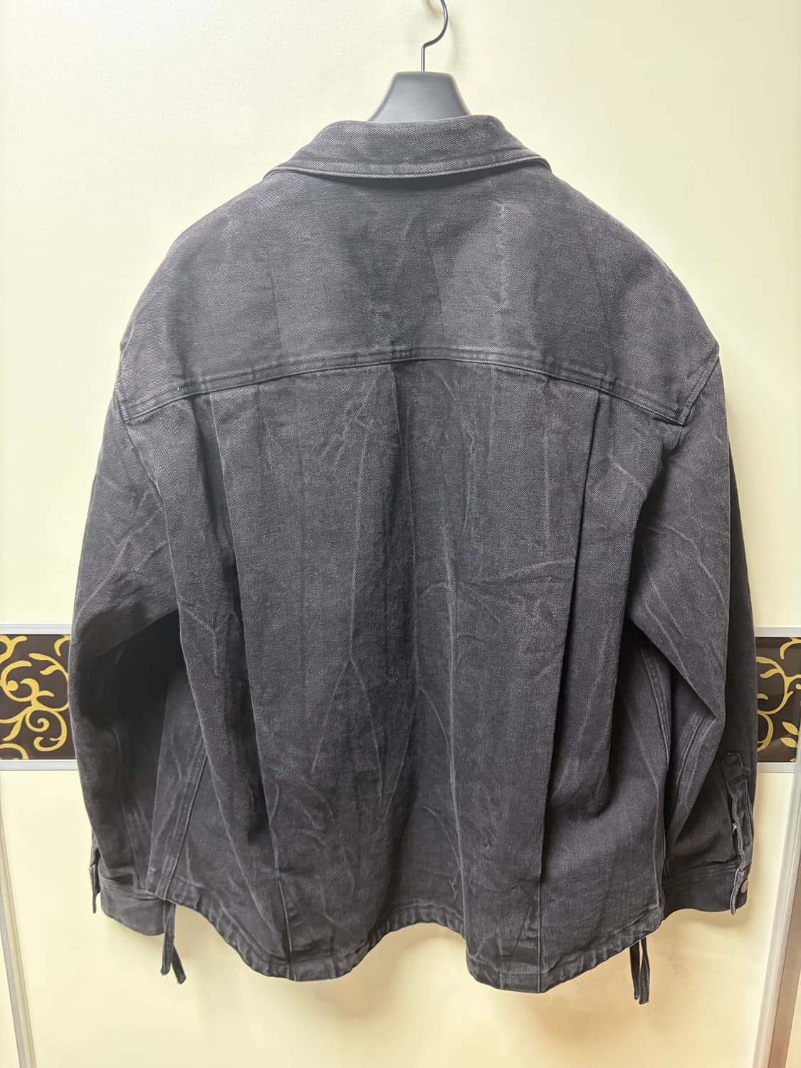 쿠어 링클 데님 아우터 자켓 m 상품이미지4