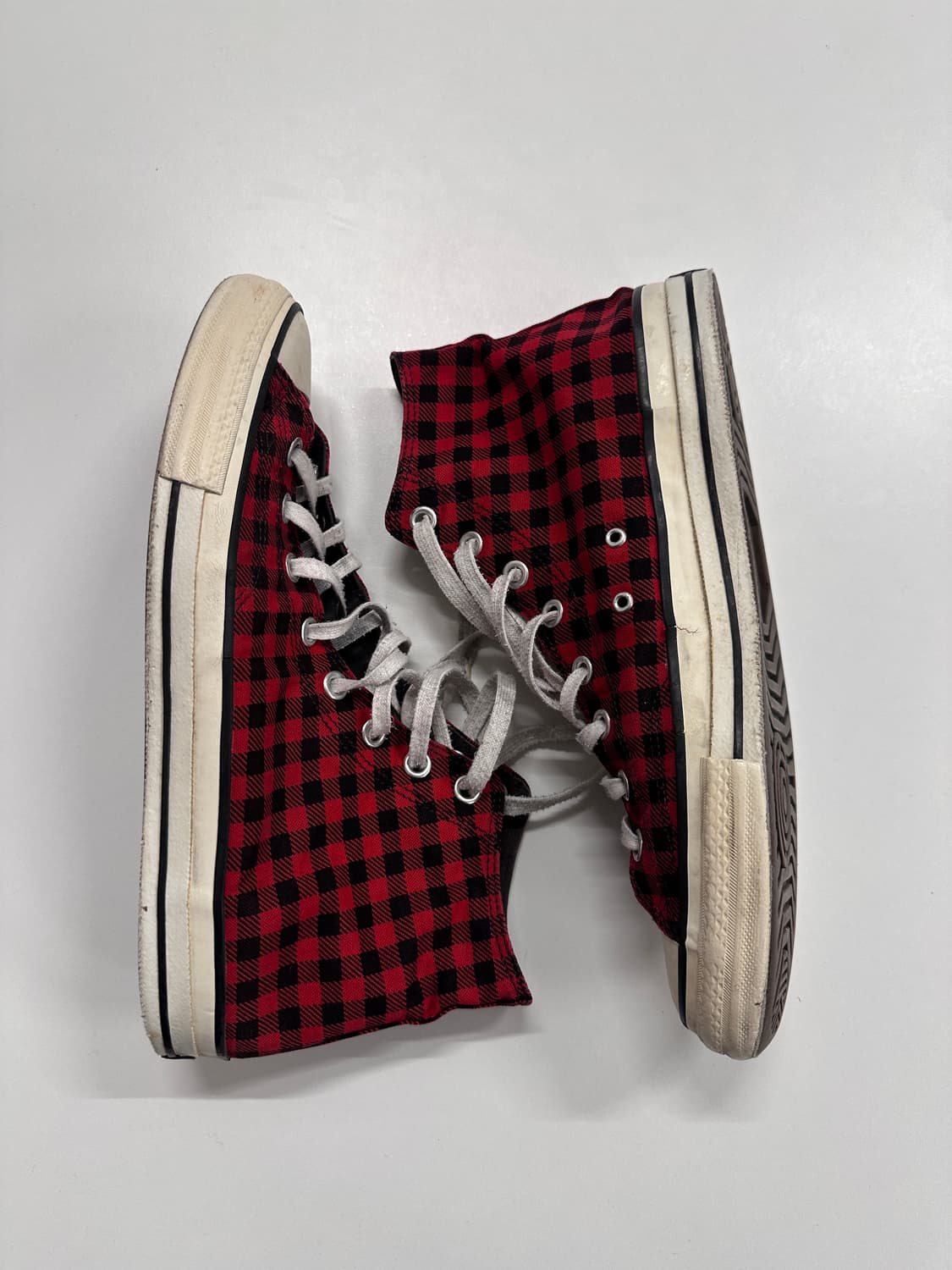 넘버나인 체크 컨버스 상품이미지1