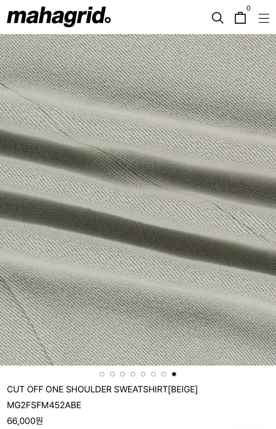 마하그리드 원숄더 맨투맨 상품이미지7