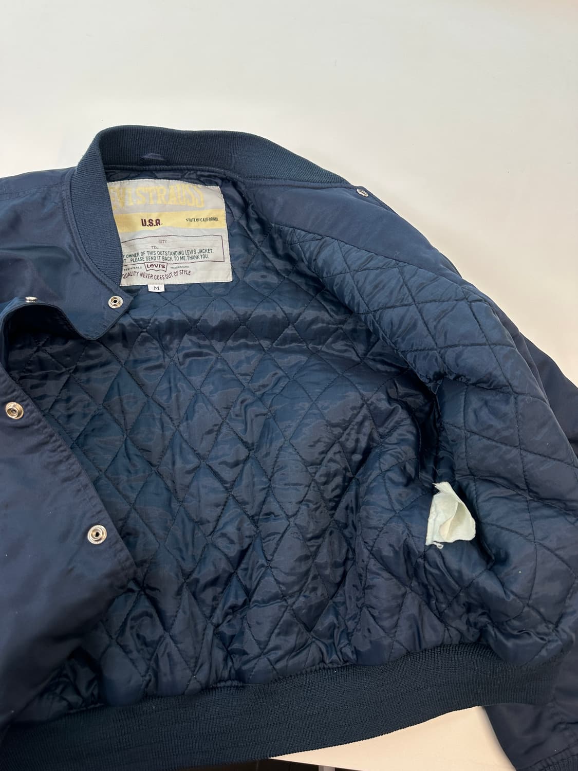 리바이스 올드스쿨 스타장 M(네이비 상품이미지4