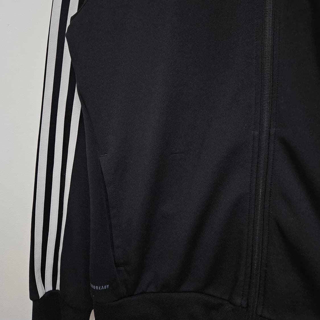 L 100 아디다스 검흰 져지 트랙탑 상품이미지4