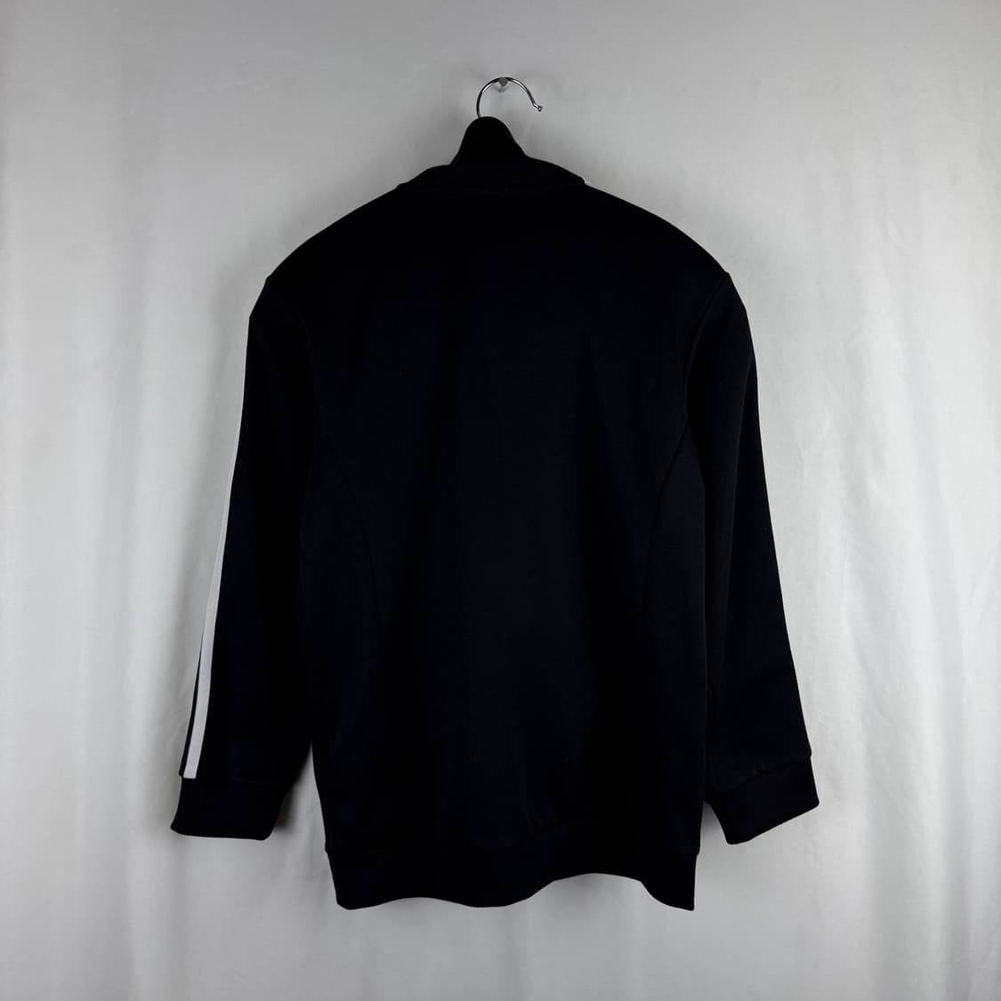 (73) 아디다스 키즈/우먼스 삼선 트랙탑 져지 블랙 상품이미지7