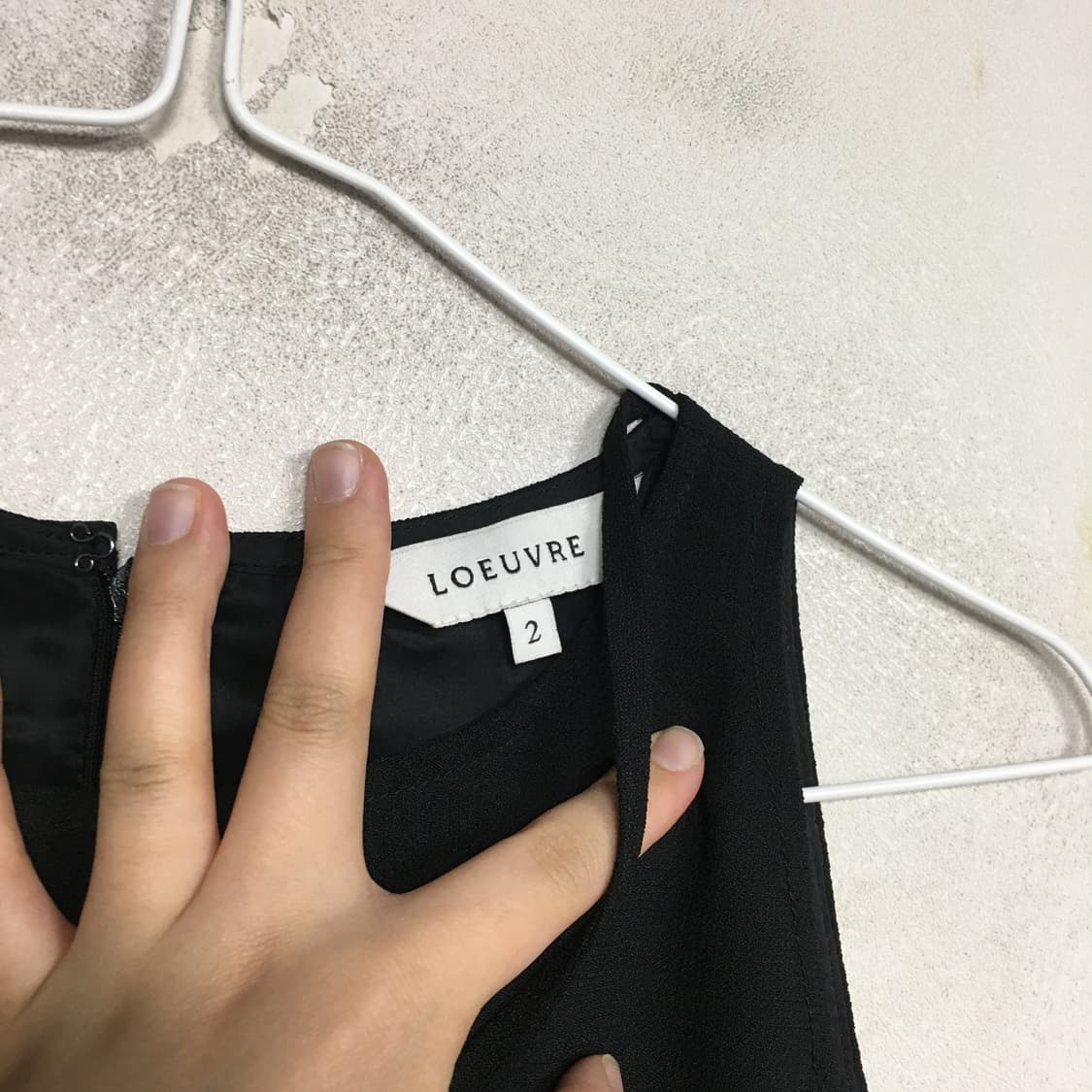 루에브르 홀터넥 스트링 원피스 2 상품이미지5