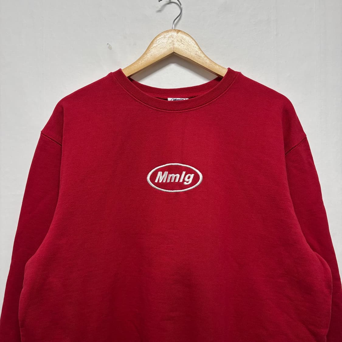 mmlg 레드 맨투맨 상품이미지2