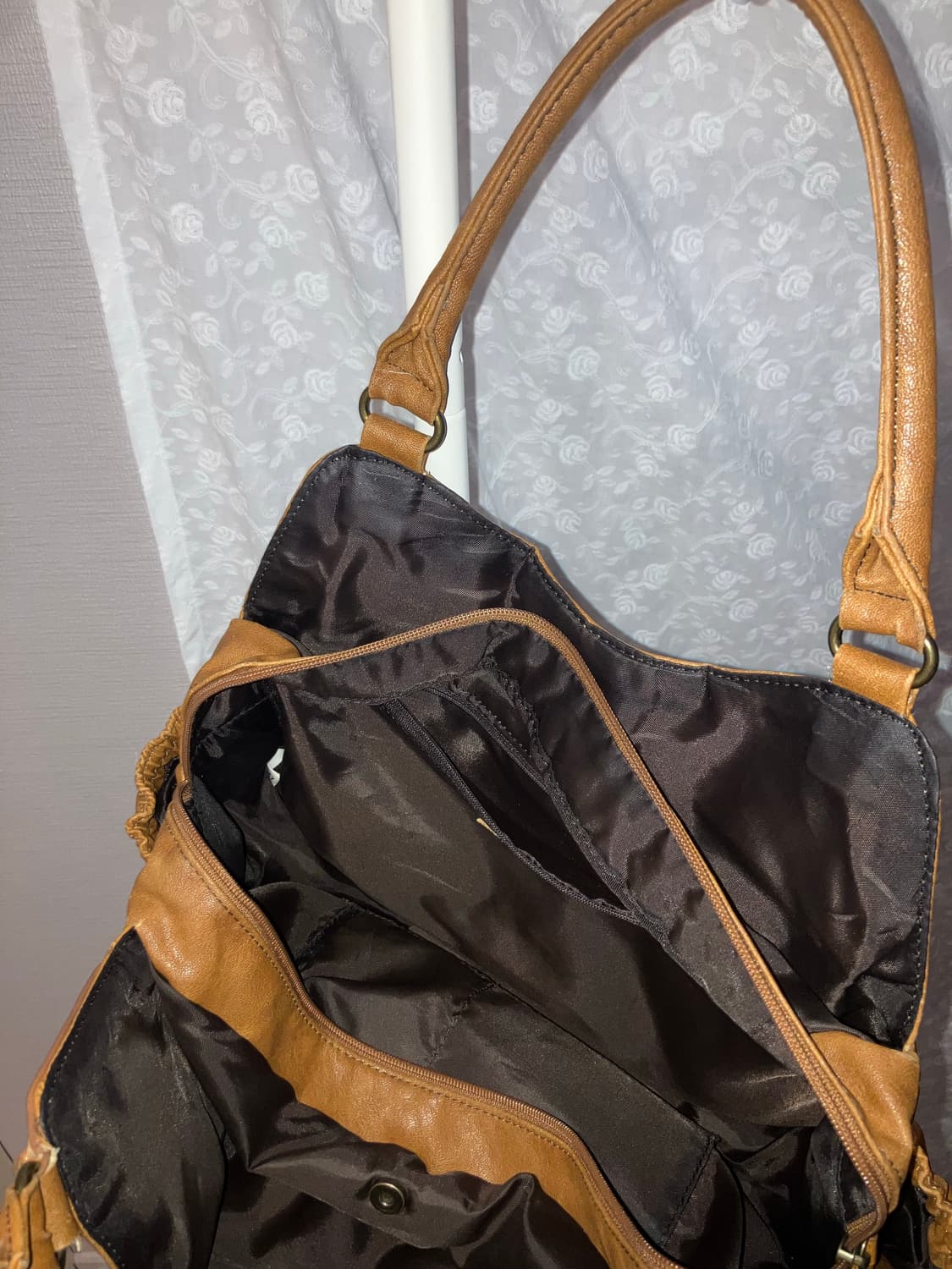 💌 Hushhush Brown vintage shoulder bag. 상품이미지3