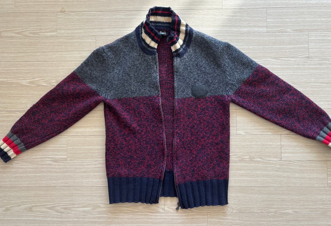 돌체엔가바나 니트집업 상품이미지1