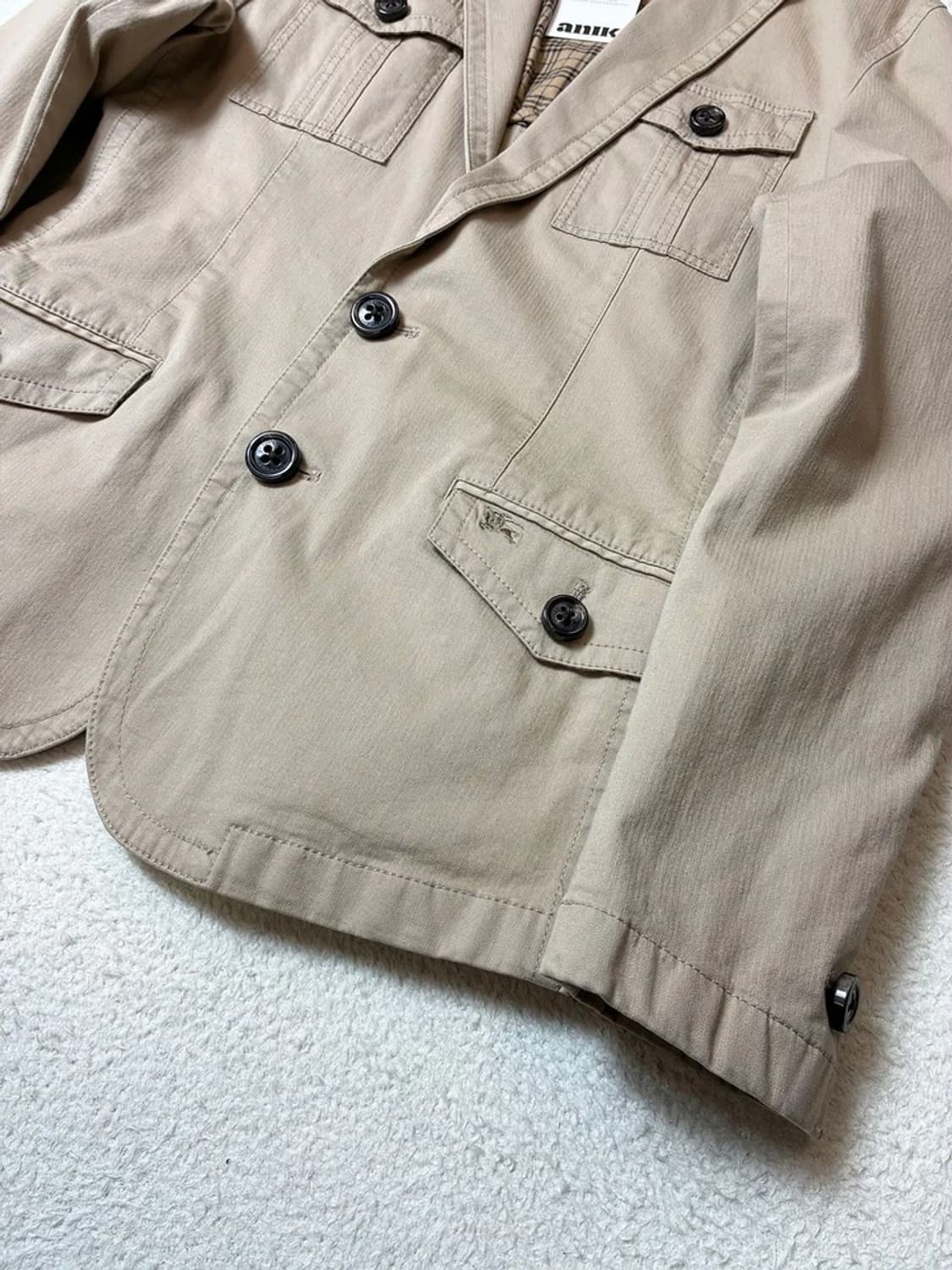 버버리 블루라벨 00's 재팬 유틸리티 블레이저 PN6516 상품이미지3