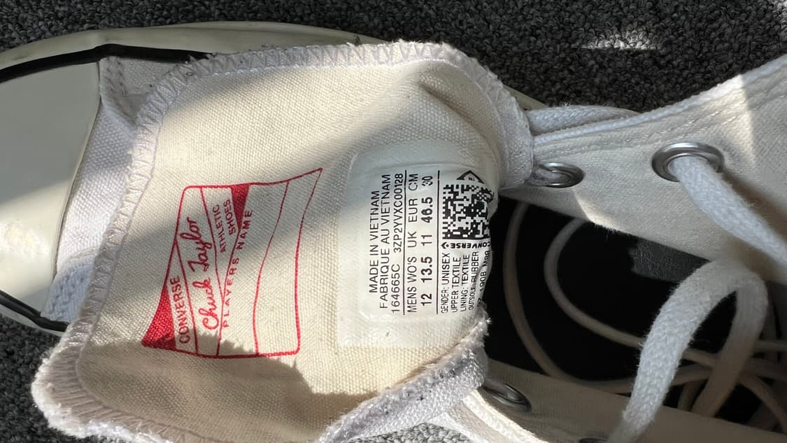 컨버스 x jw앤더스 런스타 화이트 (300) 상품이미지5