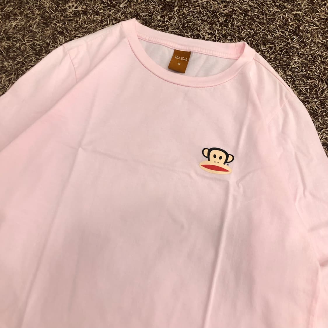 폴프랭크 핑크 롱슬리브 긴팔 티셔츠 상품이미지2