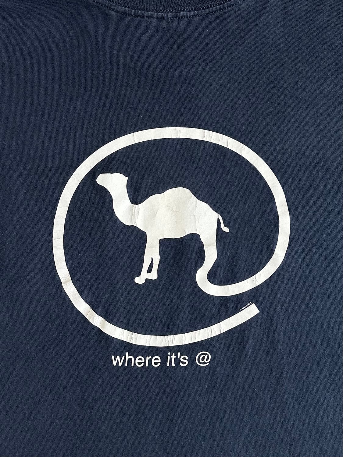 90s 빈티지 카멜 시가렛 티셔츠 XL 상품이미지3