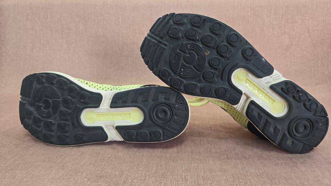 아디다스 275mm- 토션 ZX 플럭스 라임 그린 러닝화 상품이미지6