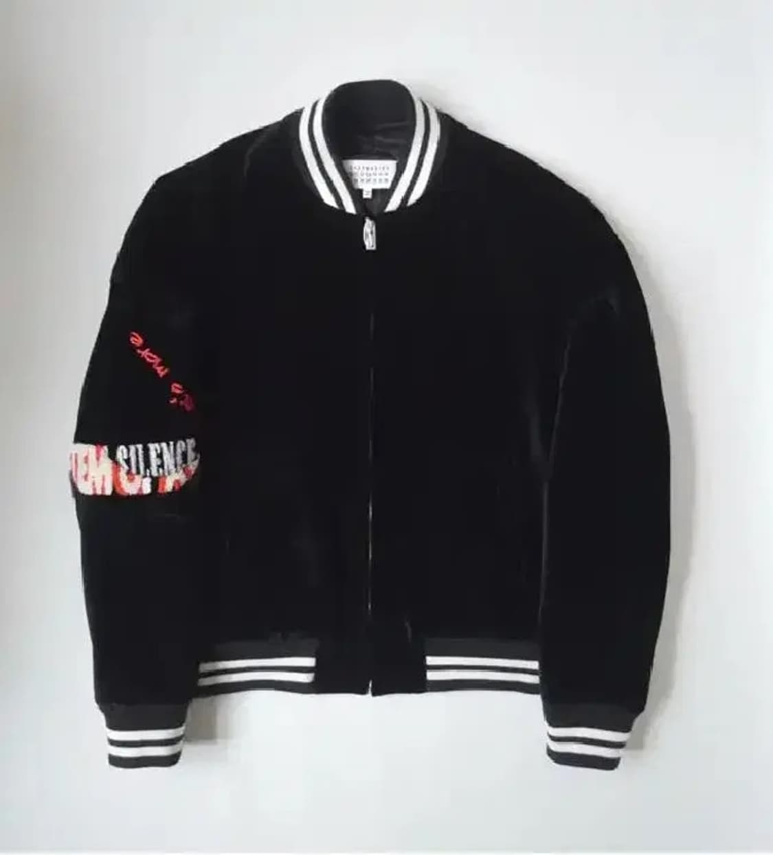 마르지엘라 sound of silence 벨벳 봄버 자켓 상품이미지2