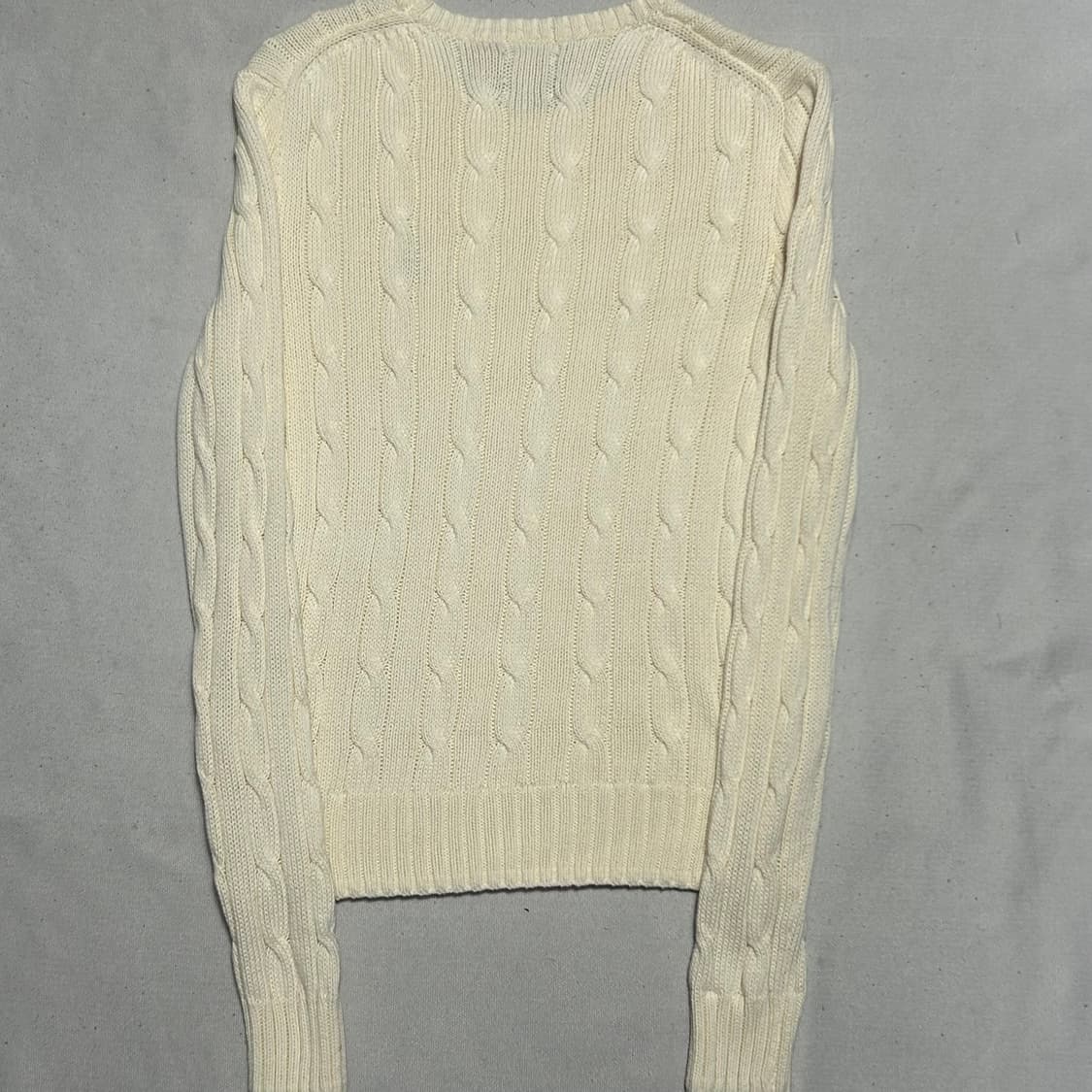 🫶🏻 폴로랄프로렌 피마코튼 슬림핏 여성용 케이블 니트🫶🏻 상품이미지3