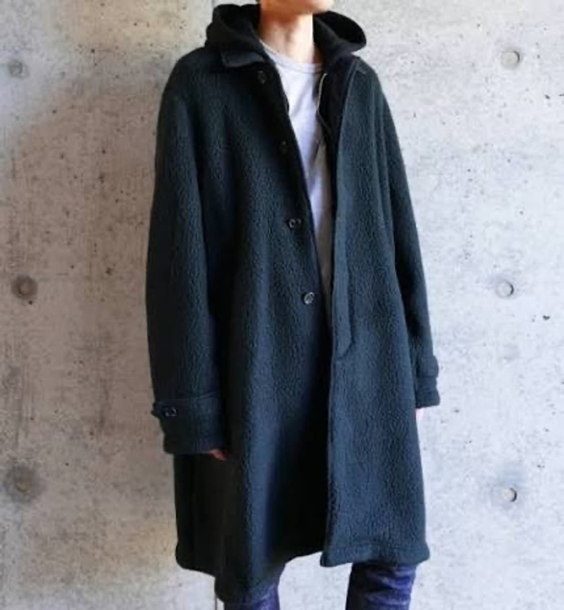 언더커버 18aw POLARTEC 코트 블랙 3사이즈 상품이미지8