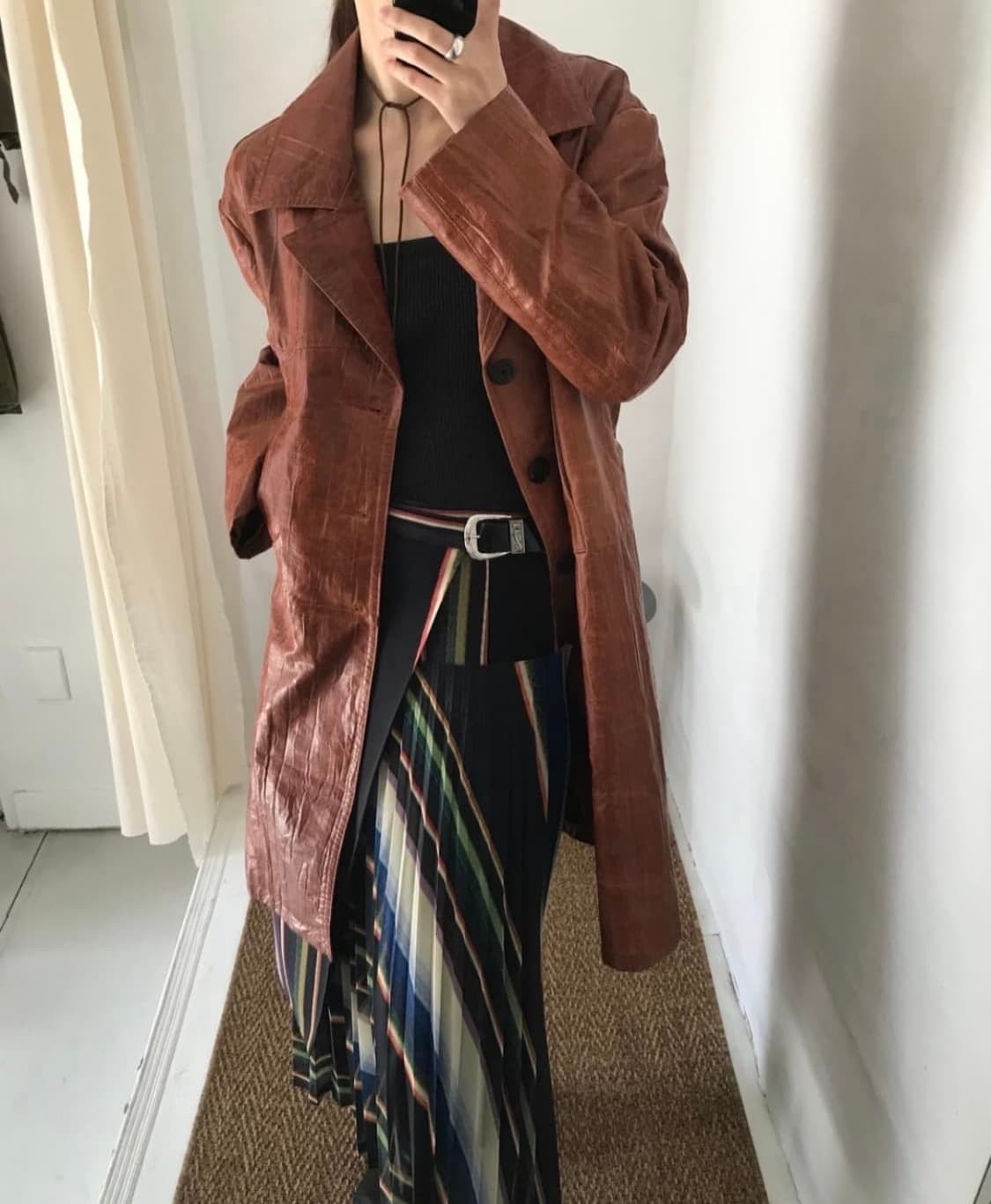 퍼버즈 가죽 자켓 상품이미지2