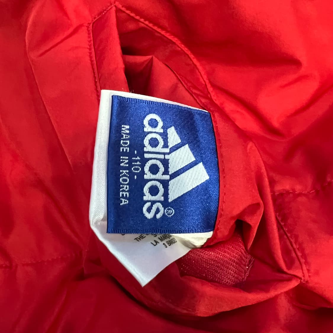 110) 올드 아디다스 리버시블 양면 방풍 누빔패딩점퍼 자켓 올드스쿨 상품이미지6