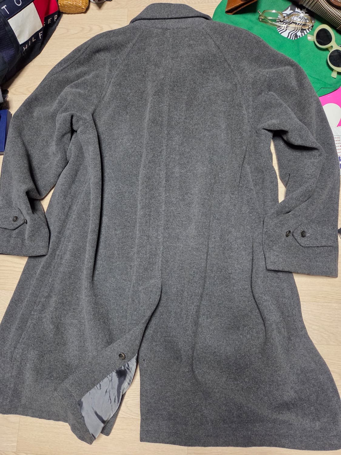 MARGARET HOWELL wool 울 코트 발마칸 싱글  상품이미지5