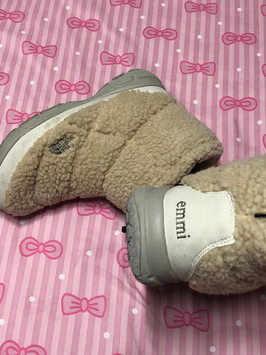 노스페이스 눕시 부티 후리스 뽀글이 부츠 상품이미지3