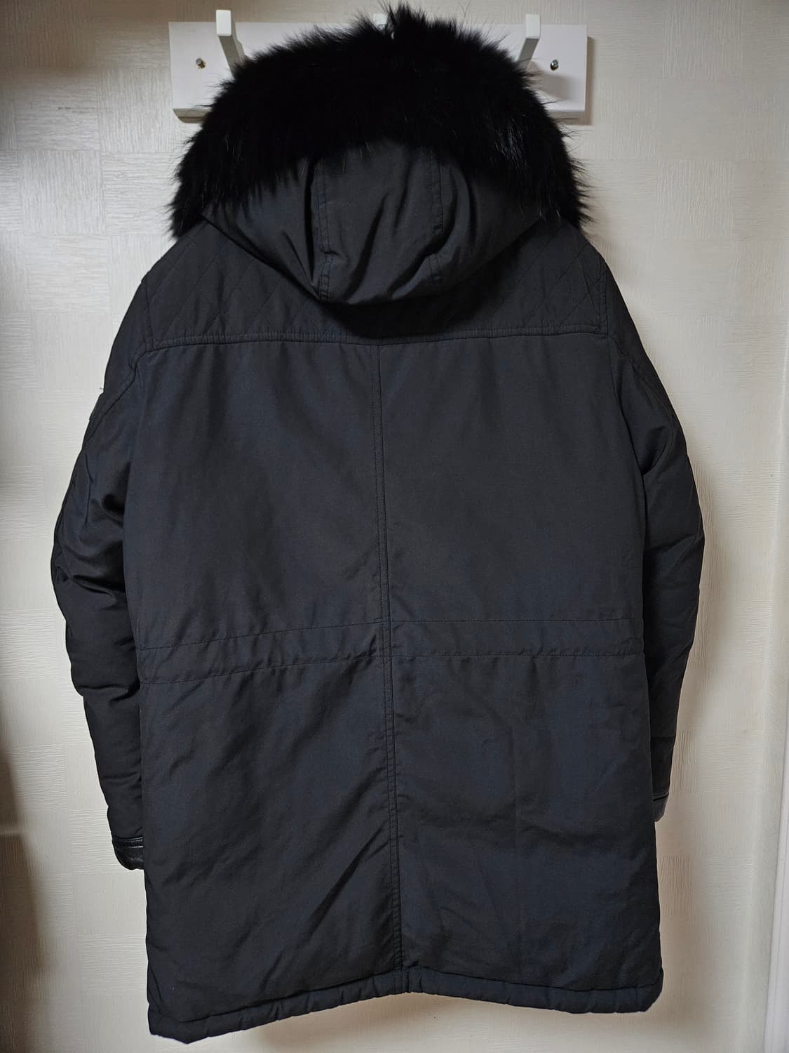 빈폴 N3B 퀄팅 레더 디테일 파카 구스다운 상품이미지2