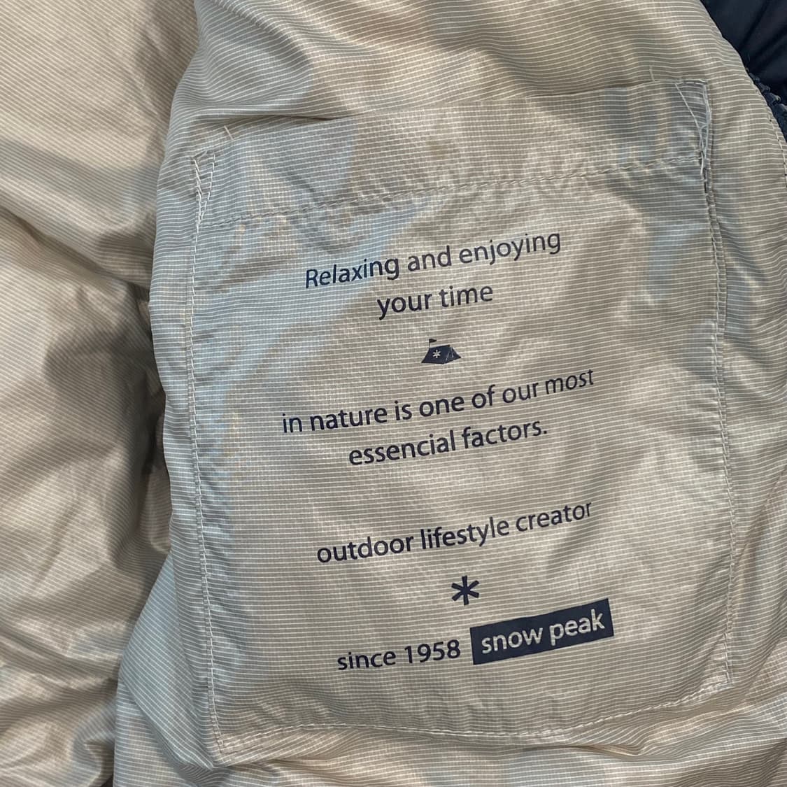 스노우피크 펄 덕 다운 패딩 네이비 95 상품이미지8