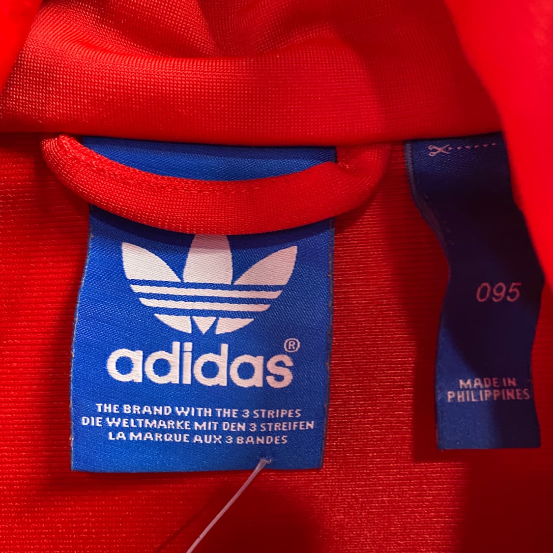 아디다스 불꽃 파이어버드 레드 트랙탑 져지 B4115 상품이미지4