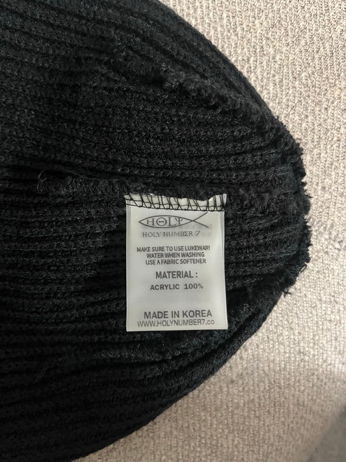 홀리넘버세븐 비니 상품이미지4
