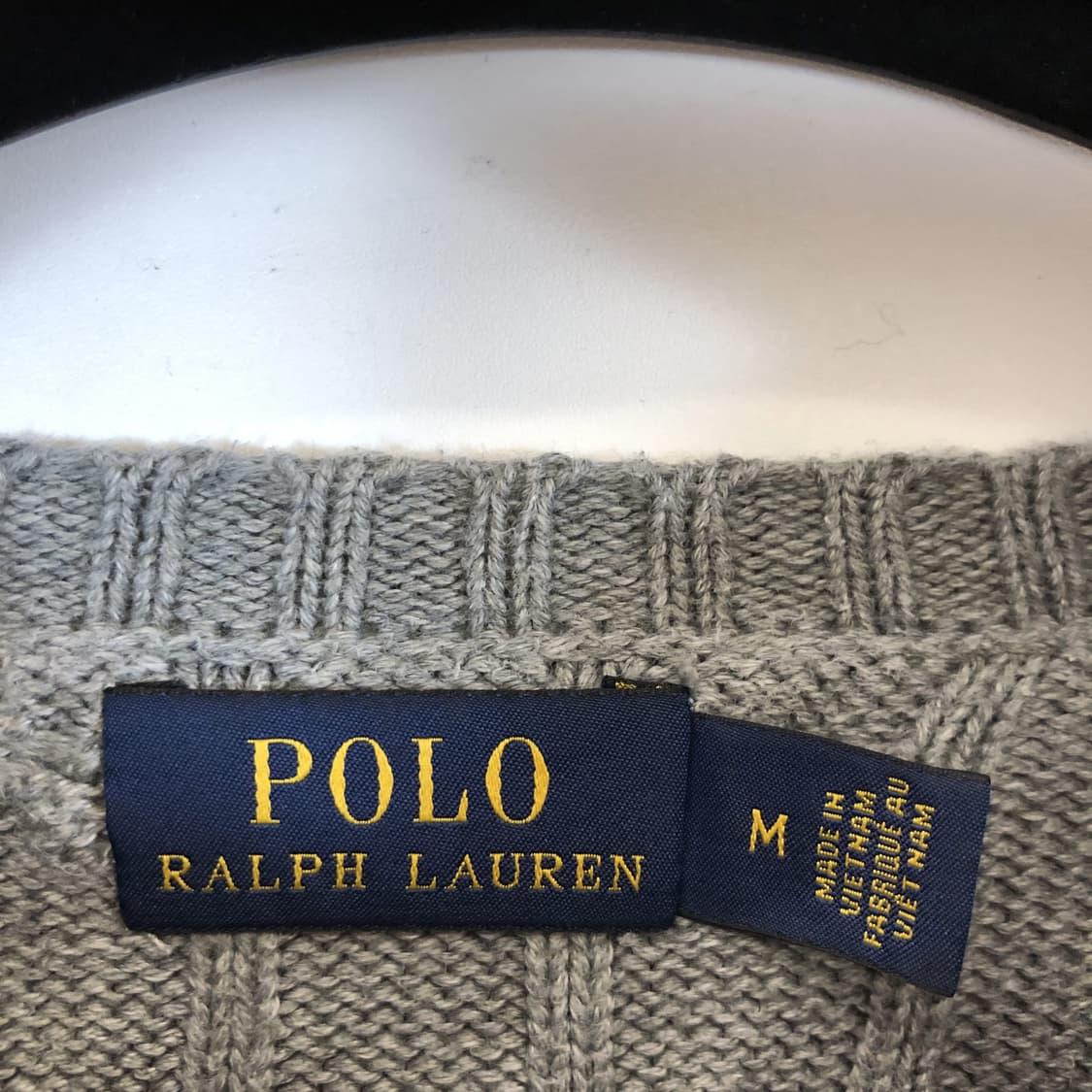 폴로 랄프로렌 화이트포니 케이블니트 M 상위라인  상품이미지5