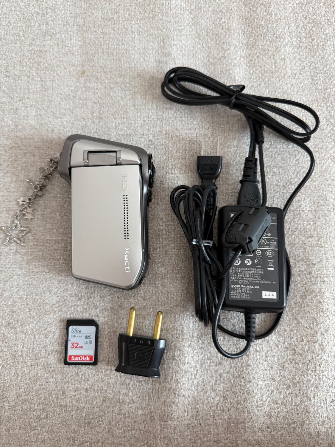 산요 작티 빈티지카메라 VPC-HD700 실버 s급 (작례 있음) 상품이미지2