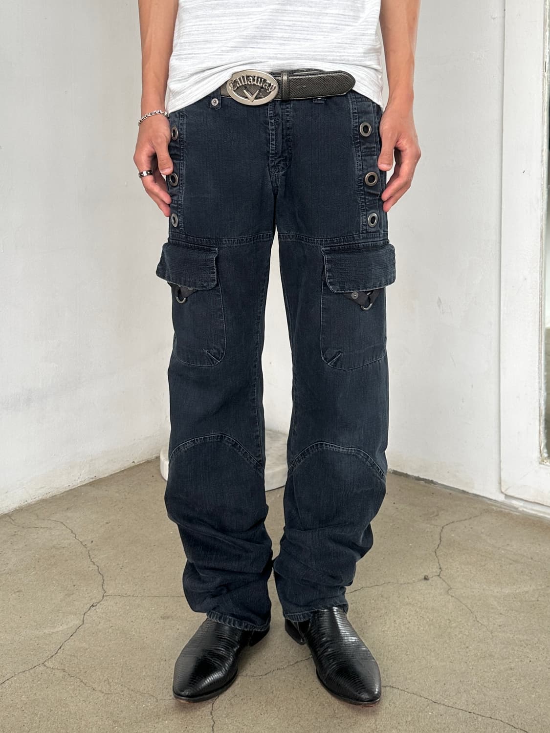 코스튬 내셔널 아일렛 카고 데님 팬츠 상품이미지1