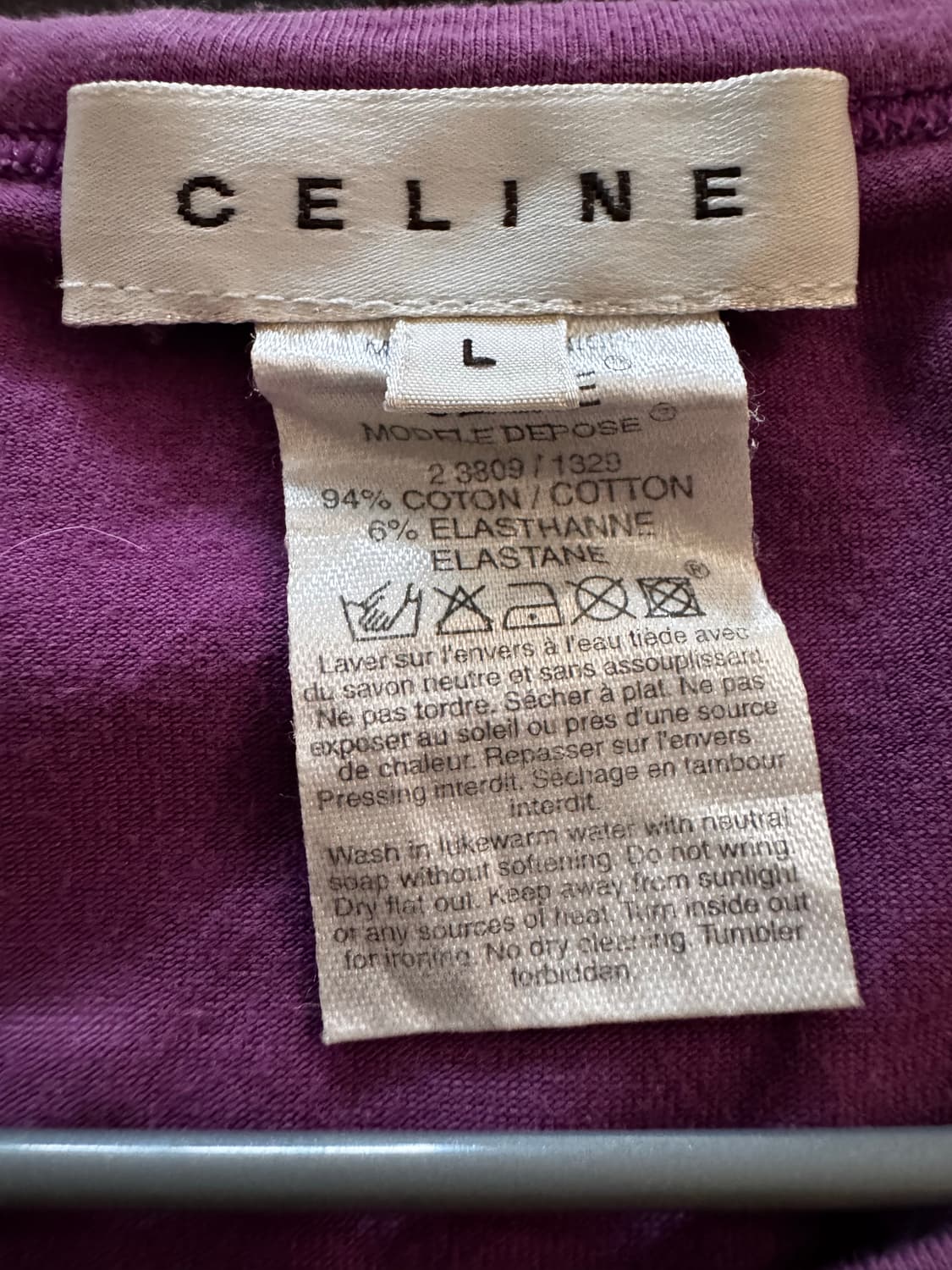 셀린느 조약돌 빅로고 반팔티 상품이미지4