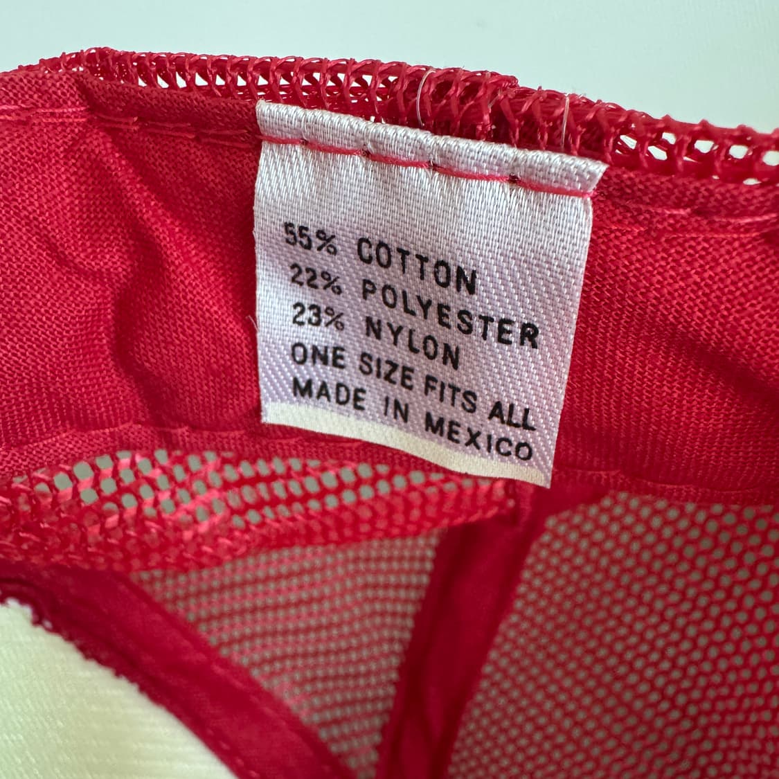 USA 레드 Shad vintage cap 메쉬캡 빈티지모자 볼캡 상품이미지6