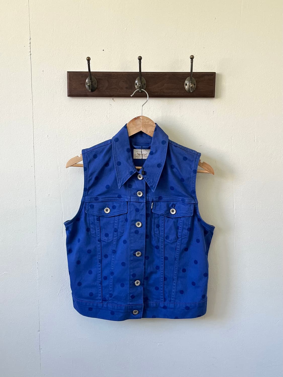 리바이스 도트 베스트 자켓 상품이미지1