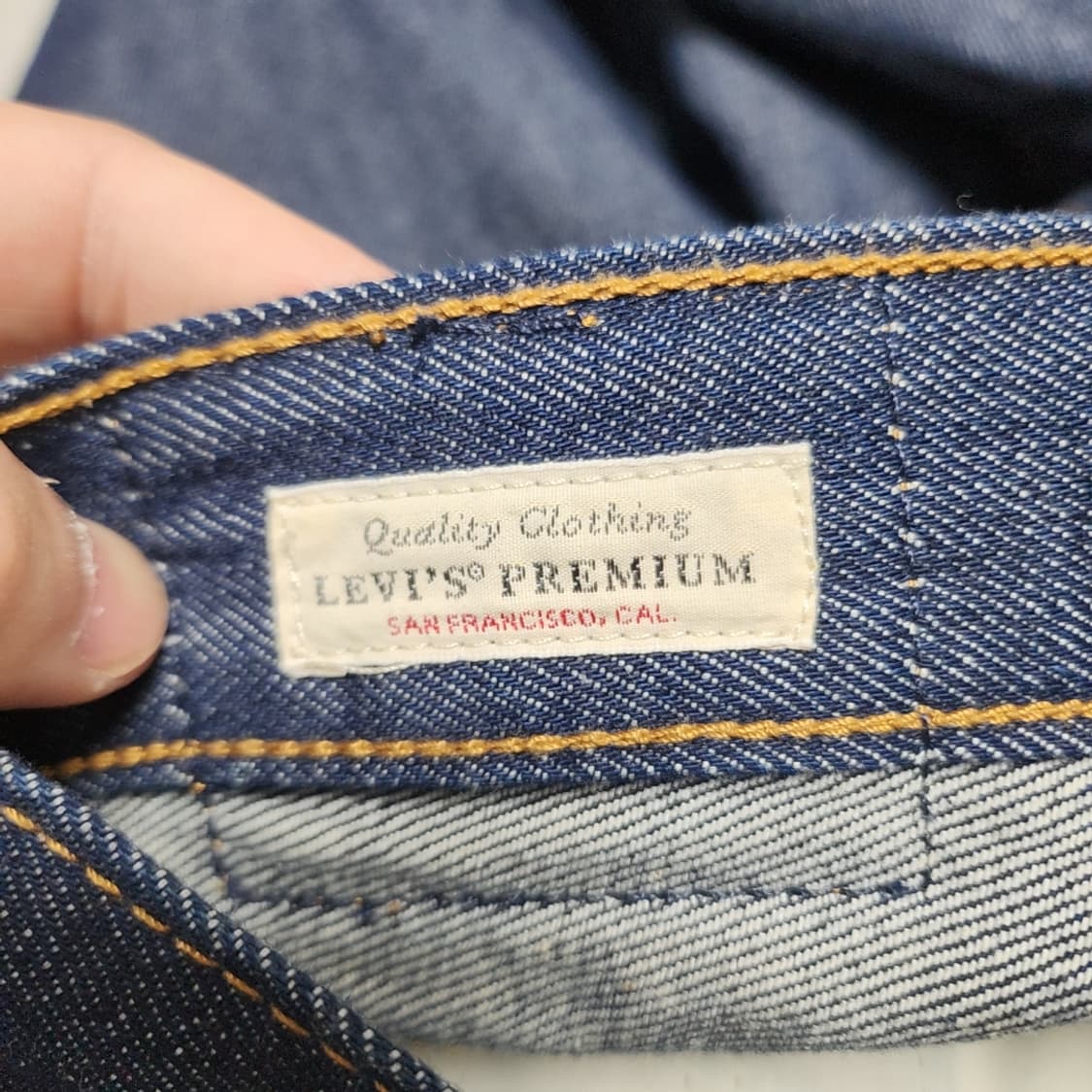 [27] 리바이스 프리미엄 와이드핏 청바지 데님 팬츠 상품이미지5