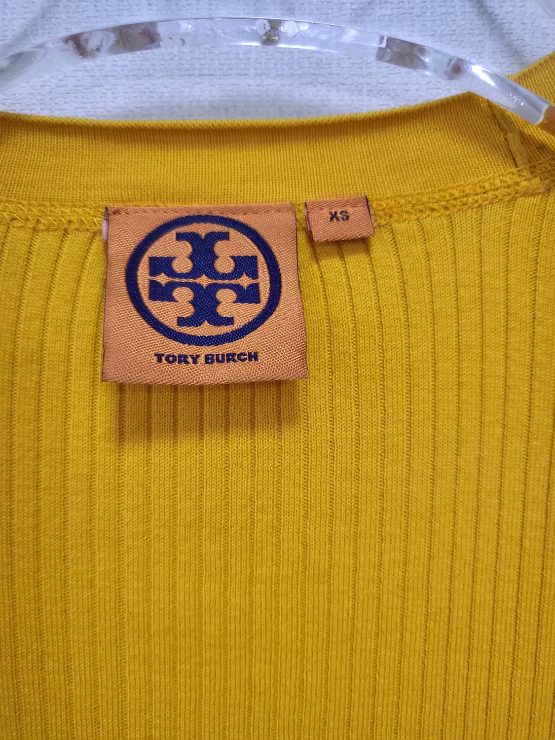 정품 토리버치 금장 골지 가디건 44-날씬66 상품이미지1