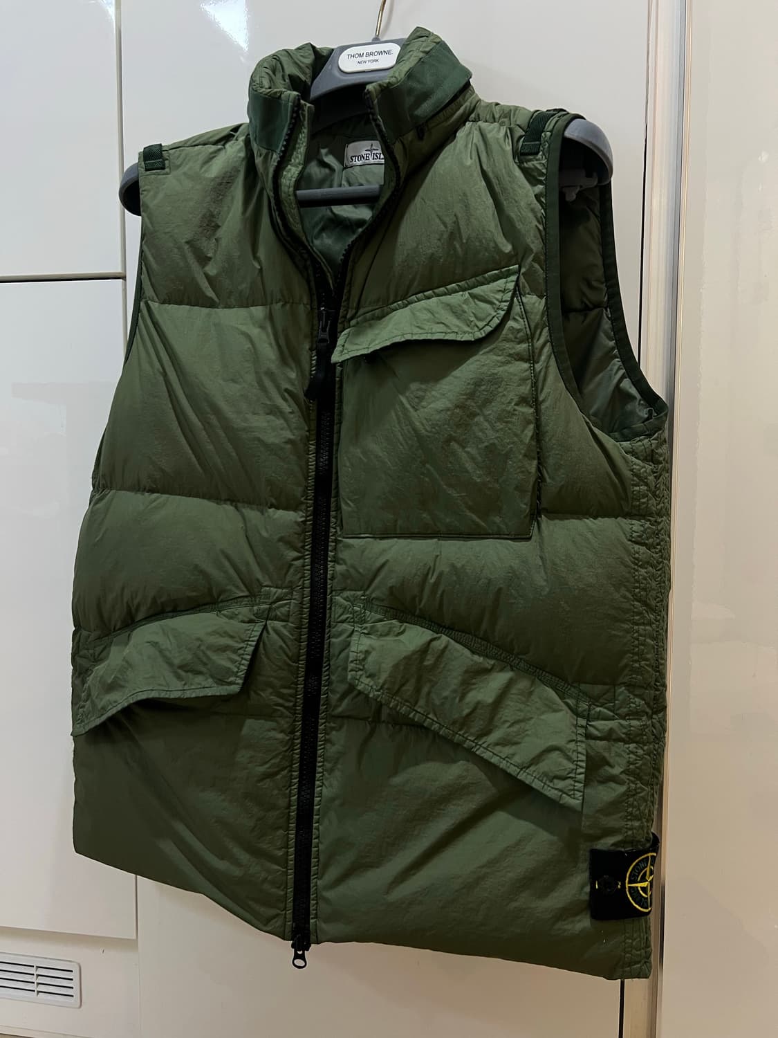 23fw 스톤아일랜드 크링클랩스 패딩조끼 (새상품급) 상품이미지1