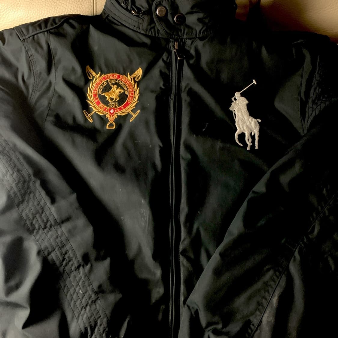 폴로 랄프로렌 빅포니 크레스트 자켓 블랙 상품이미지2