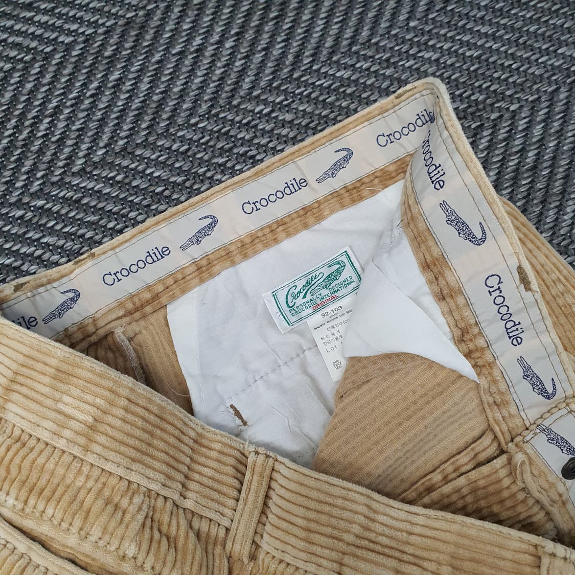 크로커다일 골덴 면바지 남자35 상품이미지2