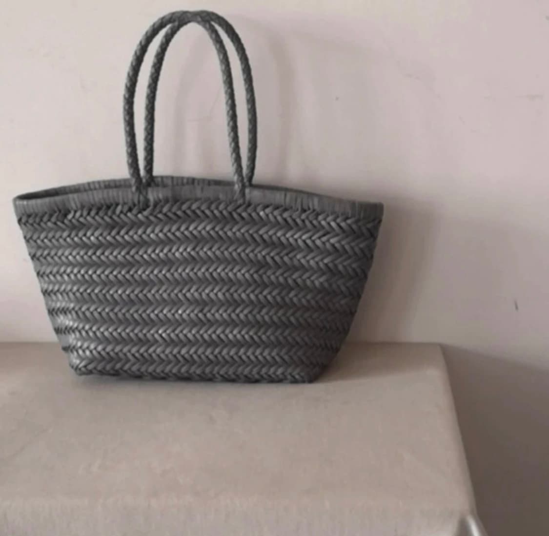 이탈리아 토스카나 프리미엄 천연소기죽  위빙백 상품이미지1