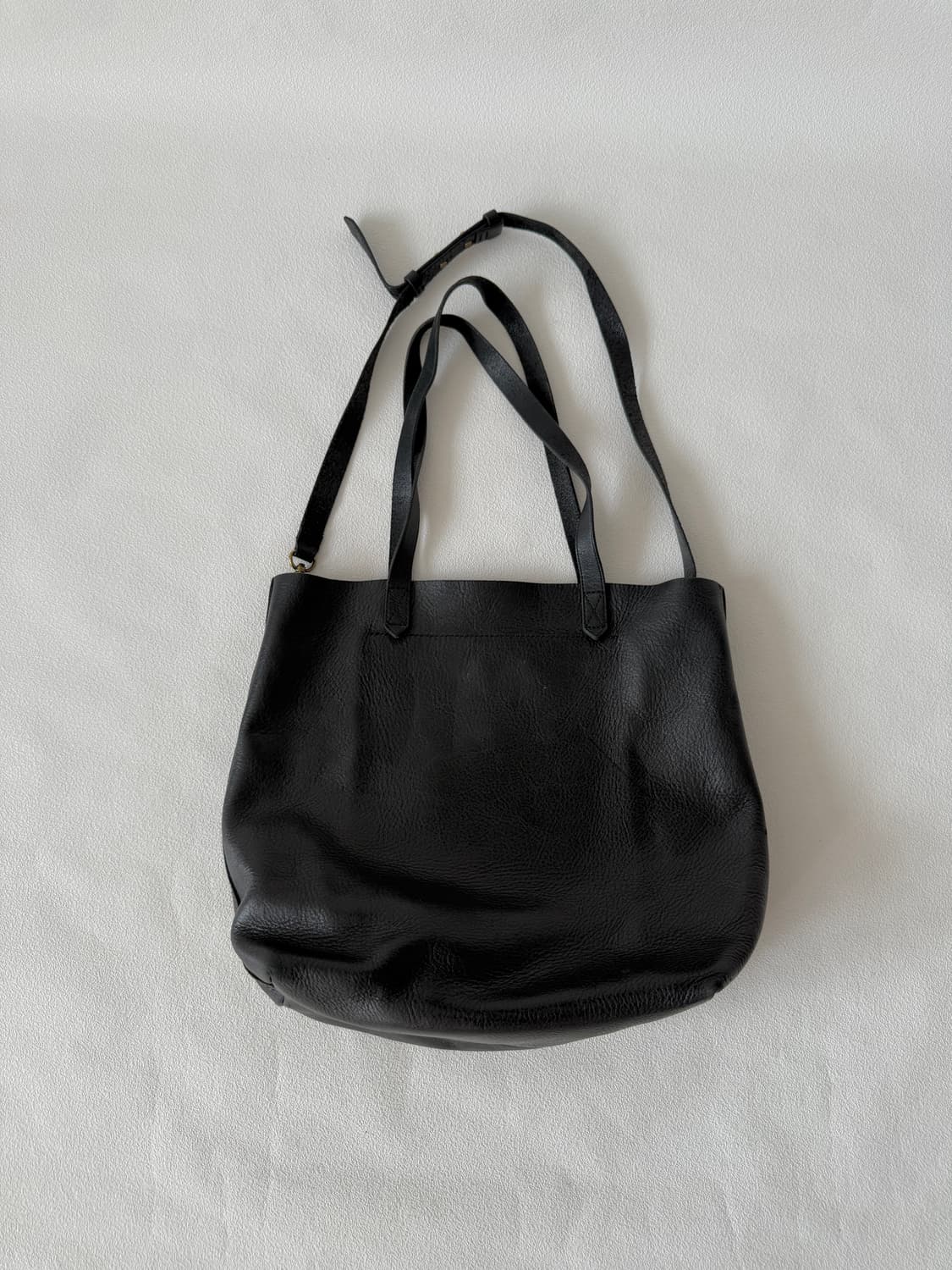 Pre owned 레더 토트백 상품이미지1