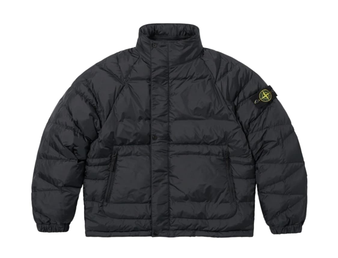 [M]슈프림 스톤아일랜드 리버시블 다운 패딩 블랙 상품이미지4