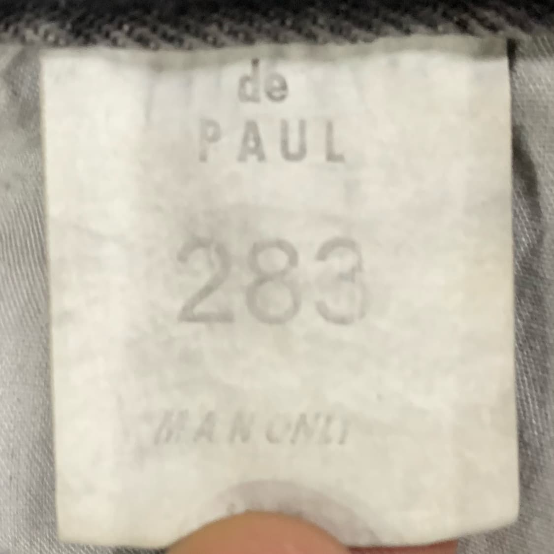 [31] Dot & Stripe De Paul 펑키 디스트로이드 진 상품이미지5