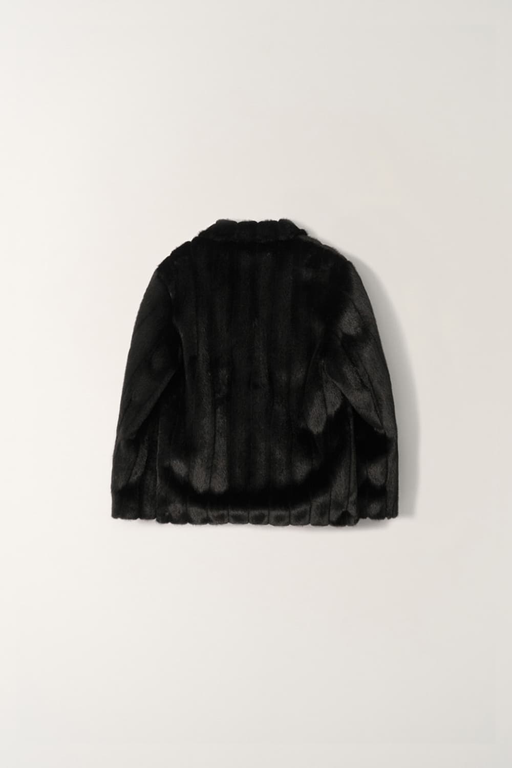 낫띵리튼 퍼 자켓 블랙 새상품 nothingwritten 상품이미지4