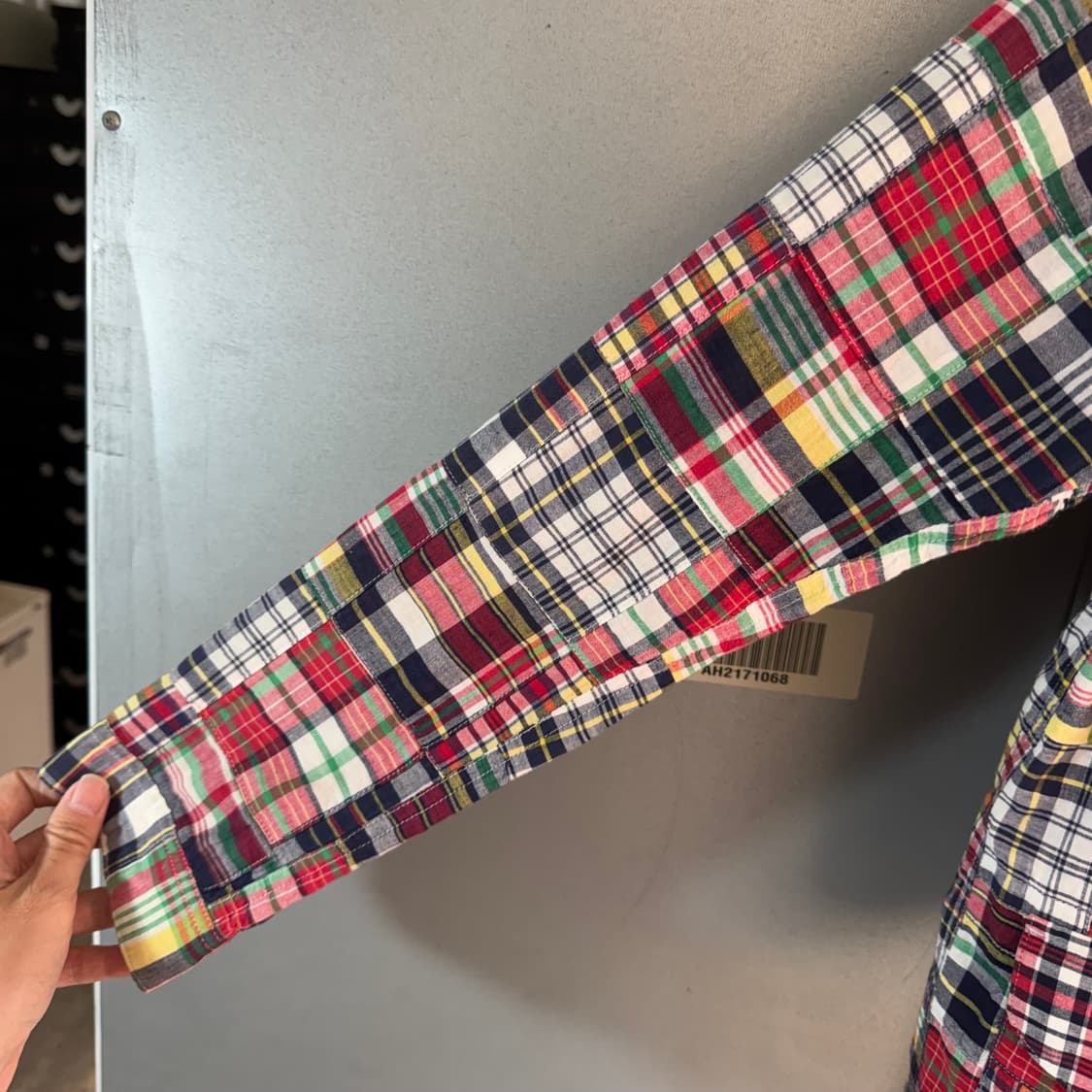 엑스걸 JPN 패치워크 로고 코튼 자켓 상품이미지5