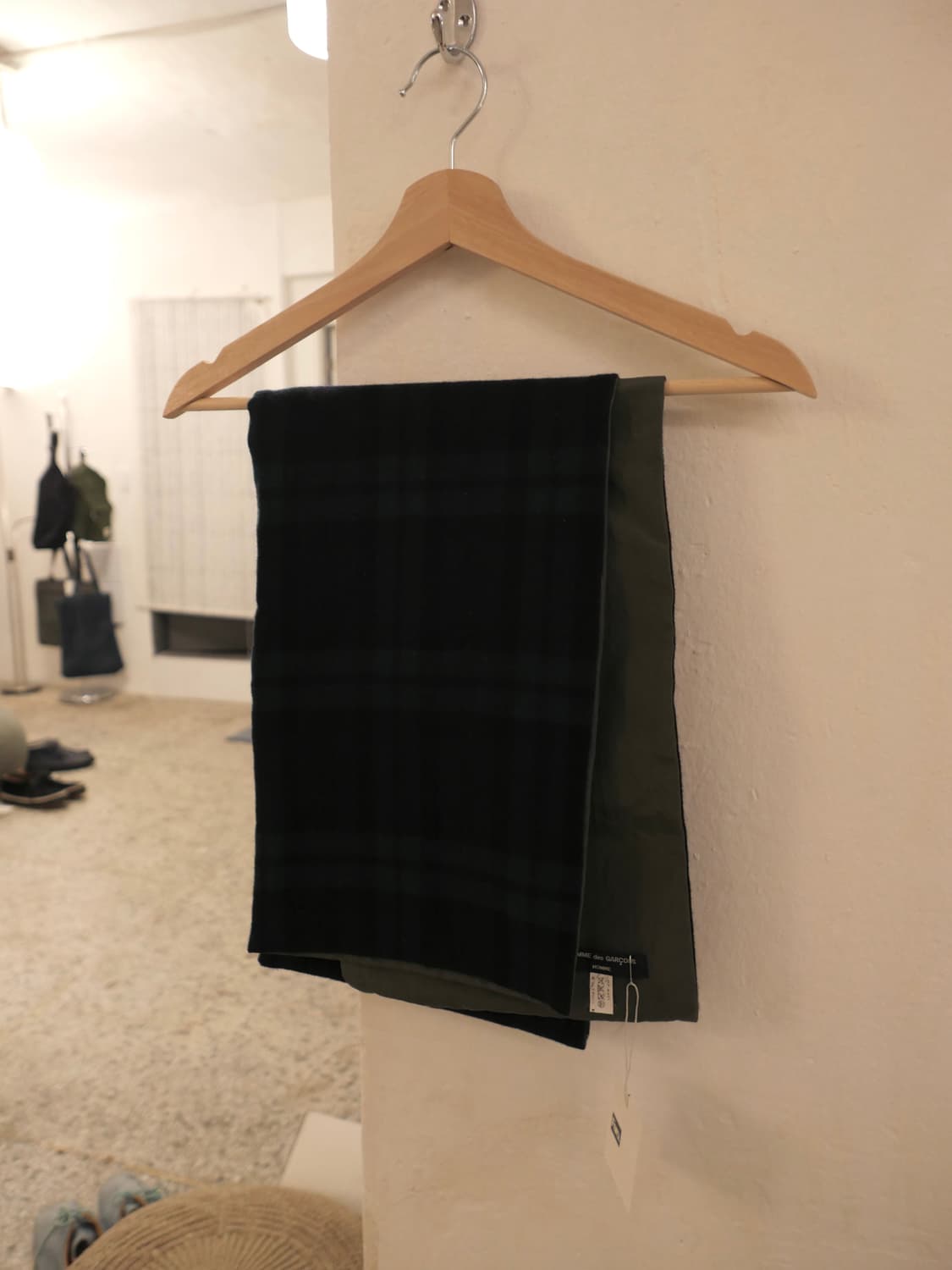 꼼데가르송 옴므 양면 머플러 상품이미지3