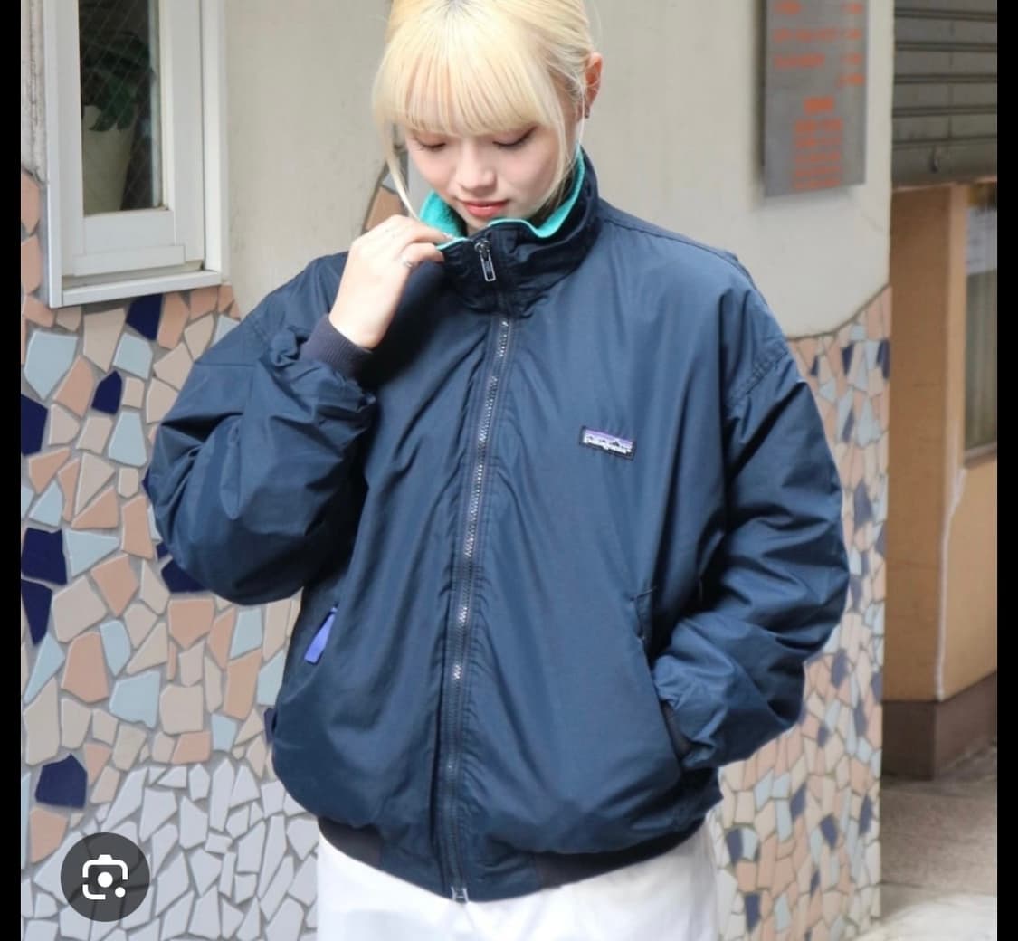90s 파타고니아 쉘드 신칠라 자켓 다크네이비 상품이미지8