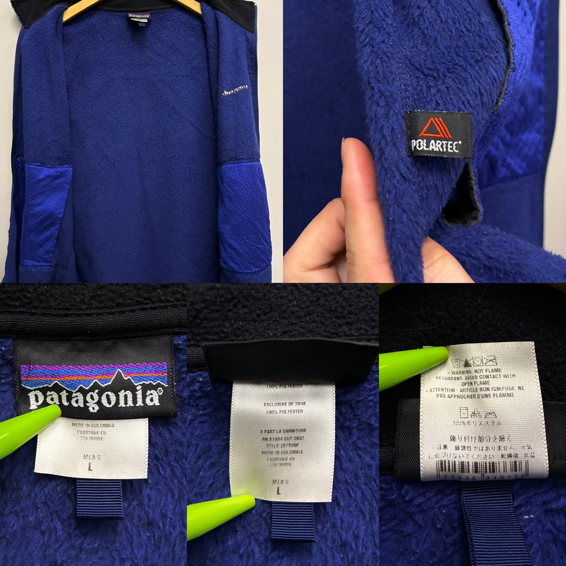 (L)Patagonia 파타고니아 R2 폴라텍 플리스 베스트 조끼 상품이미지10