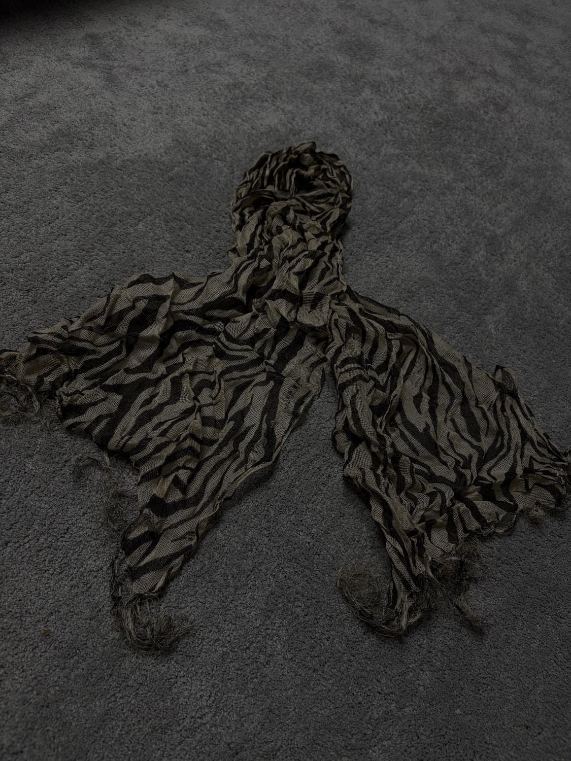 Vintage vkei punk grunge mood scarf 상품이미지2